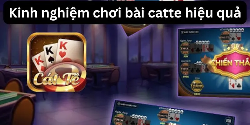 Hướng dẫn chơi bài catte