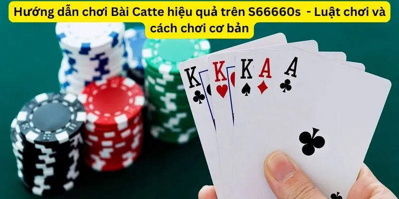 Hướng dẫn chơi bài Catte