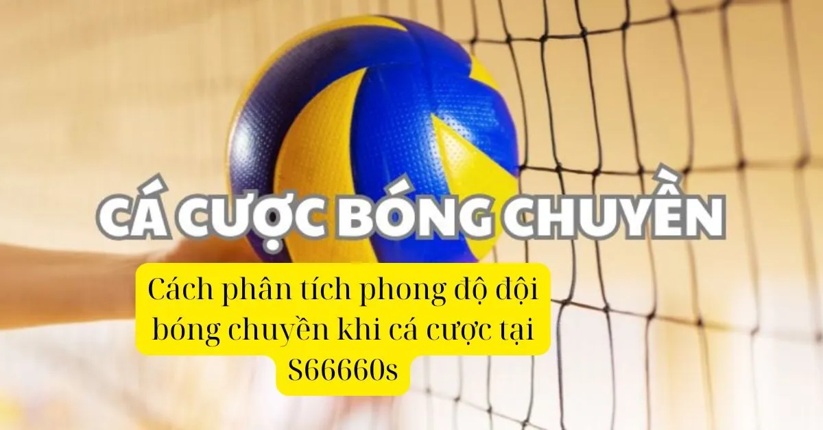 Cách phân tích phong độ đội bóng chuyền khi cá cược tại S66660s