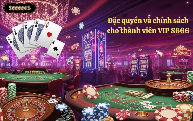 Đặc quyền và chính sách cho thành viên VIP S666